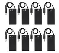 AEDIKO 8pcs 9V Battery Holder 9V Battery Holder with ON/Off Switch 9V Battery Case with DC 5.5 x 2.1mm Plug Leads 9V Battery Case Holder with Cover Storage Case Holder (with DC 5.5 x 2.1mm Plug)