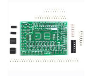 AEDIKO DIY SMD/SMT Components Practice Board Soldering Skill Training Kit
