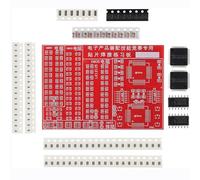 AEDIKO SMD SMT Components Practice Board Solder Skill Training Beginner DIY Kit for School Learning Project