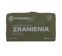AedMax Trauma Kit R Modular First Aid Kit Green - Wound Care