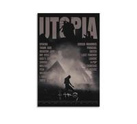 AEDOPS Travis Poster Scott 'utopia' Album Cover Poster Decorative Painting Canvas Wall Posters And Art Picture Print Modern Family Bedroom Decor Posters 12x18inch(30x45cm)