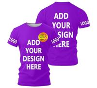 AEDOSW Custom T-Shirts for Men Women Personalized Unisex Crewneck Tee Shirt - Customize Your Image Design with Your Photo Text Logo ,Personalized T Shirt Customized Shirts Tee Front Adult Back