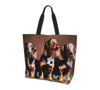 aeegda Dachshund Weiner dog Print Stylish Lightweight Large Capacity Shoulder Bag Unisex Crossbody Bags Daily Travel