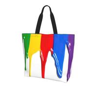 aeegda Paint Splatter Backdrop Print Stylish Lightweight Large Capacity Shoulder Bag Unisex Crossbody Bags Daily Travel