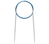 Aeelike 2.25mm Circular Knitting Needles 120cm, 2.25mm Stainless Steel Round Knitting Needles for Beginners, 47 inch Long Metal Fixed Circular Needles for Knitting Socks, Hat, Sweater, Scarf, Blanket
