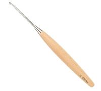 Aeelike 3mm Crochet Hook, Beech Wood Handle, Ergonomic, Long Needle, Perfect for Arthritic Hands and Beginners, UK Size 3.0mm