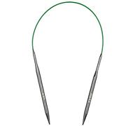 Aeelike 5.5mm Circular Knitting Needles 40cm, Round Knitting Needles 5.5mm, Short Metal Circular Needles for Knitting Socks Hats, Round Needles Knitting Size US 9