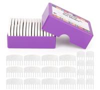 Aeelike Blocking Pins, 20 Pcs Blocking Pins for Knitting & Crochet, White