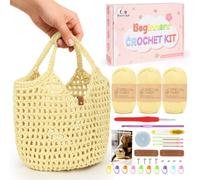 Aeelike Crochet Bag Kits for Beginners Adults, DIY Crochet Bag Making Kit