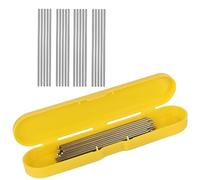 Aeelike Stainless Steel Blocking Pins, 20Pcs 15cm Metal Pins Rods for Blocking Boards with 3mm Holes, Rust Proof Blocking Pegs for Granny Squares Blocking Board