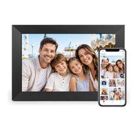 AEEZO Digital Photo Frame 32 GB, 10.1 Inch WiFi Electronic Photo Frame, Automatic Rotating Digital Photo Frame, Easy Instant Remote Sharing of Photos and Videos via AiMOR