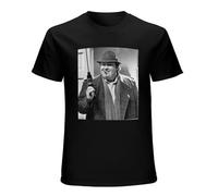 AEFDHGSN Uncle Buck Lovers John Candy Lovers Men's Summer T-Shirt Black 3XL