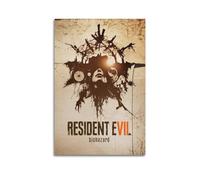 AEFEUGBE Game Resident Evil 7 Poster Poster Decorative Painting Canvas Wall Posters And Art Picture Print Modern Family Bedroom Decor Posters 08x12inch(20x30cm)