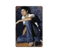 AEFEUGBE Singer Enrique Iglesias PosterWall Decor Art Metal Tin Poster Modern Bar Decorations30x20cm