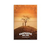 AEFEUGBE The Fantastic Mr. Fox Movie Poster Poster Decorative Painting Canvas Wall Posters And Art Picture Print Modern Family Bedroom Decor Posters 08x12inch(20x30cm)