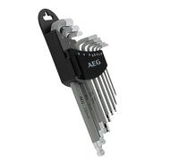 AEG 005065 9-Piece Hex Allen Key Set in Holder
