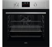 AEG 3000 AirFry BPX535A61M Built In Electric Single Oven with Pyrolytic Cleaning - Stainless Steel - A+ Rated, Stainless Steel