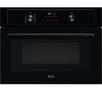 AEG 3000 CombiQuick KMX365060B Built-in Combination Microwave - Black, Black