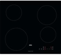 AEG 3000 Series Induction Hob 60cm, 4 Cooking Zones, IBX64200CB, Precise Touch Control, Fast Heat & Booster Function, Key Lock Safety, Built-In Electric Induction Cooktop, 560×490×480 mm, Black Glass