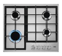AEG 60cm 4 Burner Gas Hob - Stainless Steel HGB64200SM