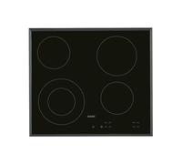 AEG 3000 Series 60cm 4 Zone Ceramic Hob with Dual Ring Zone HK624010FB