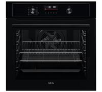 AEG 3000 Series Air Fry Electric Single Oven - Black