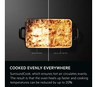 AEG 3000 Series Integrated Oven with AirFry BEX535A61B 72L Fast Heat Up Mul