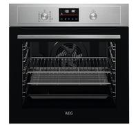 AEG 3000 Series Integrated Oven with AirFry BEX535A61M, 72L, Fast Heat Up, Multilevel Cooking, Grill, Defrosting, Aqua Clean, Built-In 590x560x550mm, Class A+, Stainless Steel/Antifingerprint Coating