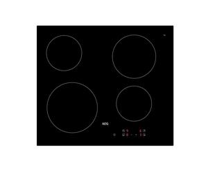 AEG 3000 Series Radiant Hob, Ceramic Hob, HRX64300CB, 4 Cooking Zones,