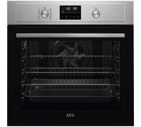 AEG 6000 Series BPX535061M Built In Electric Single Oven and Pyrolytic Cleaning - Stainless Steel - A+ Rated, Stainless Steel