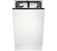 AEG 5000 AirDry FSX51407Z Fully Integrated Slimline Dishwasher - White Control Panel - F Rated, White