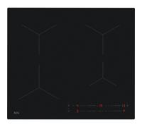 AEG 5000 Series Induction Hob, TO64IA00IT, PowerBoost, Direct Touch Controls 1-14, Hob2Hood, SaphirMatt Matt Black, 4 Zones up to 3700W, 580x510 mm, Frameless Square