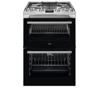 AEG 5000 Series 60cm Dual Fuel Cooker - Stainless Steel