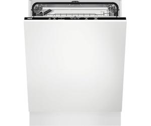 AEG 5000 Series Built-In Fully Integrated Full Size Dishwasher, FSB42607Z, AirDry Technology, 13 Place Settings, 60cm, White Energy