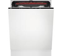 AEG 5000 Series Integrated Dishwasher AirDry Technology FSB54907Z, 60cm, 14 Settings, (Db) 44, Delay Start, Inverter Motor, Height Adjustable Basket, Touch Control, Built-In 820-900x600x550mm, Class C