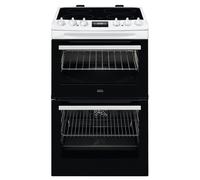 AEG 5000 SurroundCook CCX1530ACW 55 cm Electric Ceramic Cooker - White, White