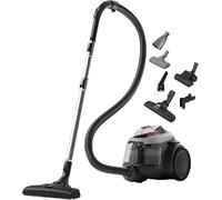AEG 6000 Bagless Vacuum Cleaner AL61A4UG, Lightweight and Compact suitable for Animal Pet Hair, Dust, Hard Floor and Carpet, Powerful Performance, 600 W, 1.6L, 74 Decibels, Urban Grey