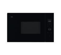 AEG 6000 Built-In Microwave 17L Solo, 800W, SteamSet & Touch-Door Black