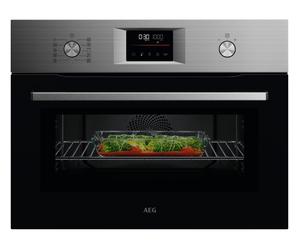 AEG 6000 CombiQuick OK6NK40M Built-in Combination Microwave - Stainless Steel, Stainless Steel