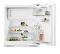 AEG NSF6I82EF Integrated Under Counter 82cm High Fridge with Ice Box - Fixed Door Fixing Kit - White - E Rated, White