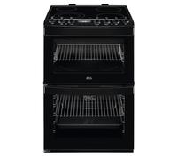 AEG 6000 Series 60cm Electric Cooker - Black CCB6741ACB