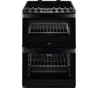 AEG 6000 Series 60cm Electric Cooker - Matt Black