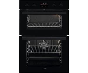 AEG 6000 Series DCB535060B Surround Cook Electric Built In Double Oven Black