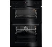 AEG 6000 Series DCE531160B Surround Cook Electric Built In Double Oven in Black