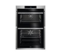 AEG 6000 Series DCE731110M Built-In Electric Double Oven - Stainless DCE731110M