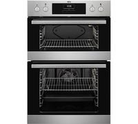AEG 6000 Series DEB331010M Built-In Electric Double Oven - Stainless DEB331010M