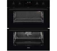 AEG 6000 Series DUB535060B Sround Cook Built Under Electric Double Oven in Black