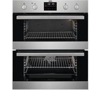 AEG 6000 Series DUB535060M Sround Cook Built Under Electric Double Oven in Stainless Steel