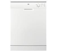 AEG 5000 Series Freestanding Dishwasher, FFX52607ZW, Dishwasher with AirDry Technology, Delivers Up To 3x Better Drying Performance, 13 Settings, Quik Program, 48 dB, 60cm, White, Class E