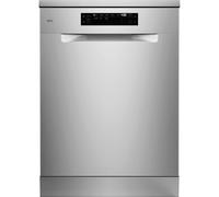 AEG 6000 Series Freestanding Dishwasher GF6200C2SNM, AirDry Technology, SatelliteClean Spray Arm, TimeSelect Display, ExtraHygiene 69°C, EasyFlex Drawer, 8 Programs, 44 dB, 850x598x622 mm